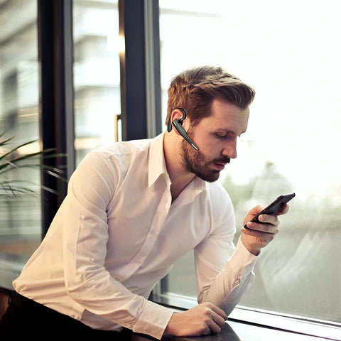 Trucker Dual Mic Trådløs Bluetooth 5.1 Støjreducerende Headset/Øretelefon