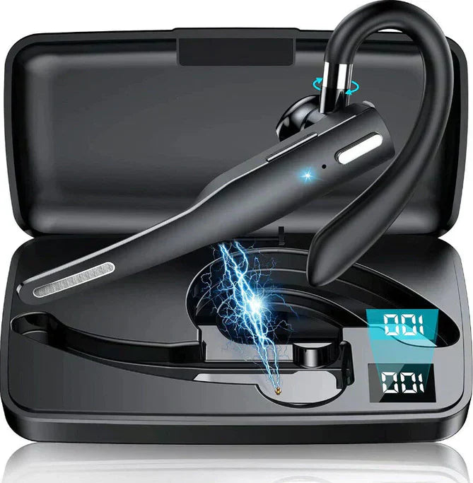 Trucker Dual Mic Trådløs Bluetooth 5.1 Støjreducerende Headset/Øretelefon