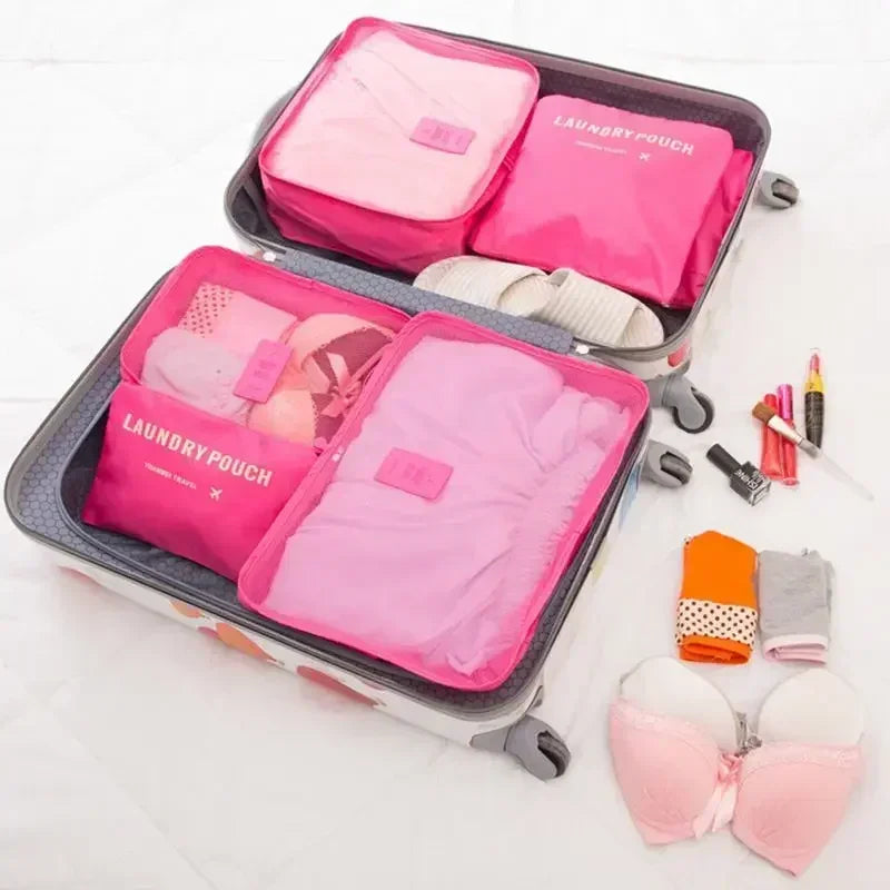 Packing Cubes | Kuffert Organizer | Rejsetasker Sæt til Orden og Oversigt | ReiseKlar
