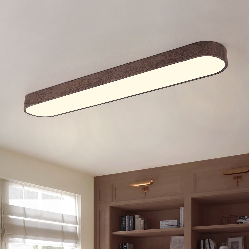Nordic Glow LED Loftmontering Oval med Trædetalje