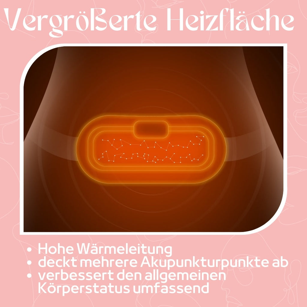 Varmebælte | Varmebælte til menstruationssmerter | PeriodenFri