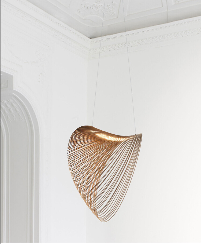 Birchwood Pendant Light af LumaBirch til hyggelige opholdsområder | Petprovac
