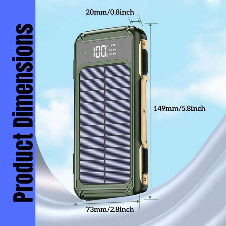 PowerFlex Solopladere 200000mAh