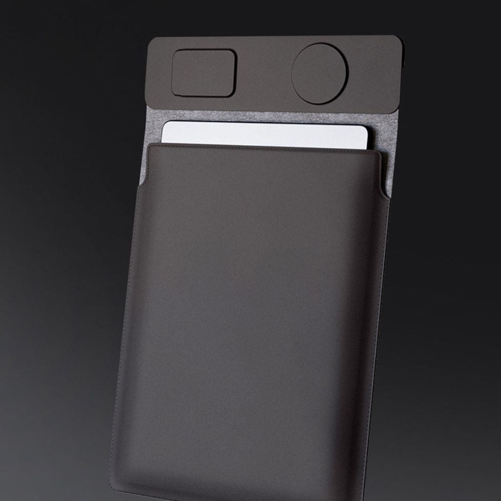 PowerDesk Sleeve – Slim Laptop Case med Trådløs Opladningsfunktion