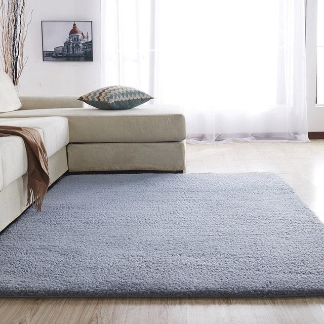 Blød Letvægts Mikrofiber Gulvtæppe til Stuer | Petprovac