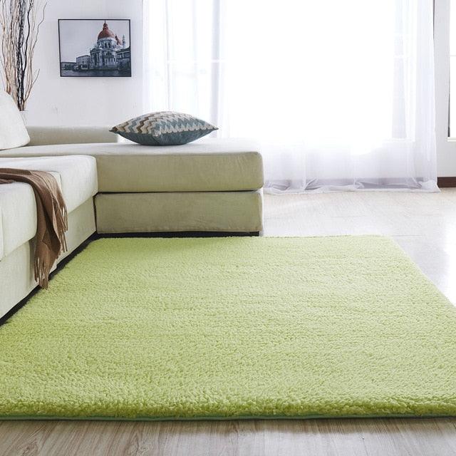 Blød Letvægts Mikrofiber Gulvtæppe til Stuer | Petprovac