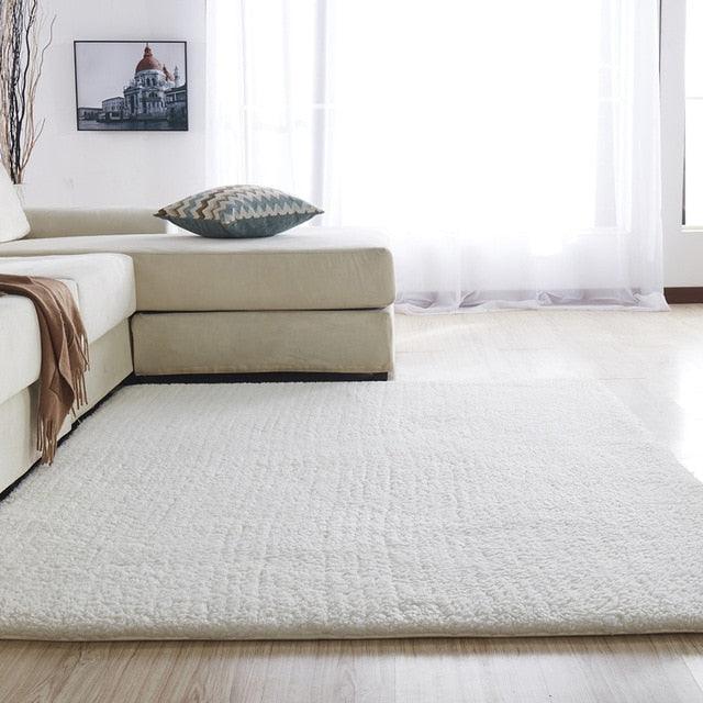 Blød Letvægts Mikrofiber Gulvtæppe til Stuer | Petprovac
