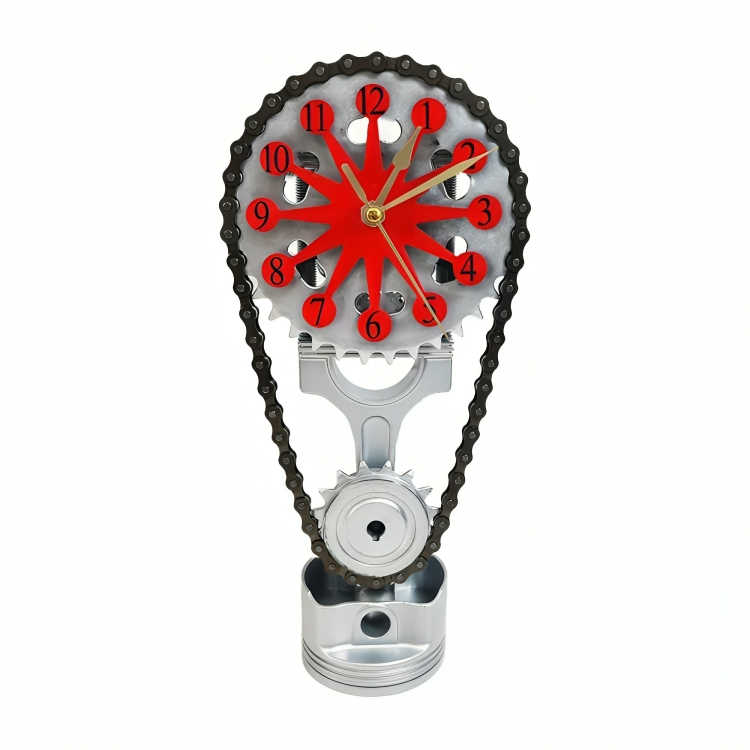 TimeForge™ | Drejende Metal Tandskive Ur