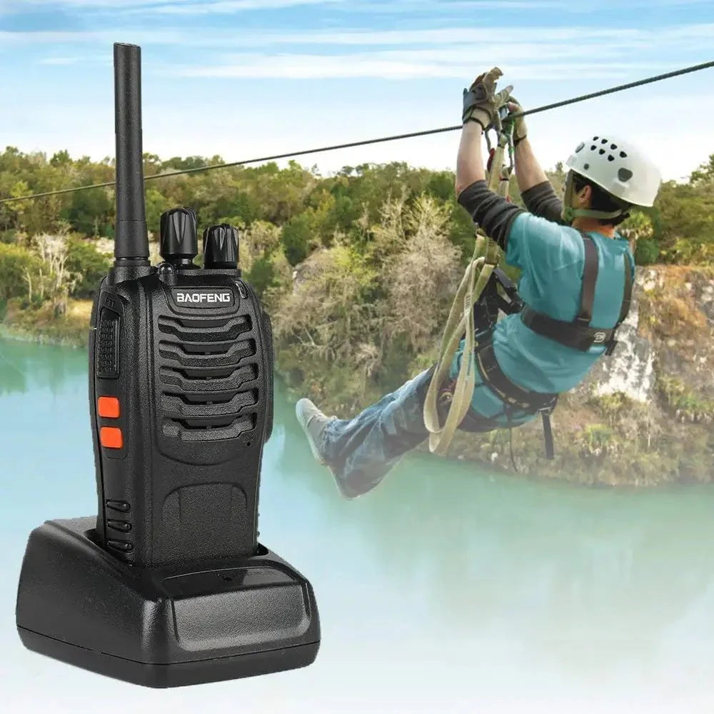 Genopladelig USB Walkie Talkie