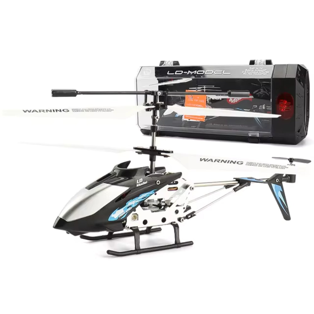 Hercules Uknuselig Mini RC Helikopter med Gyro - Rød