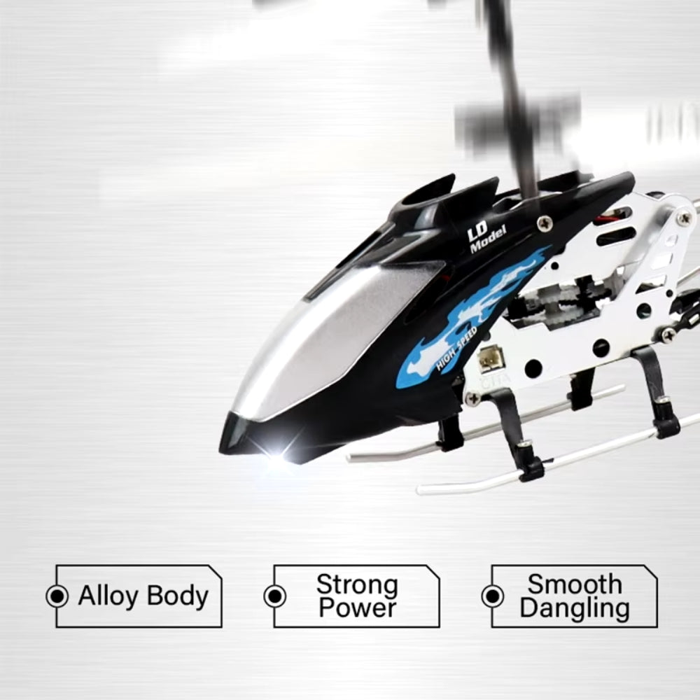 Hercules Uknuselig Mini RC Helikopter med Gyro - Rød