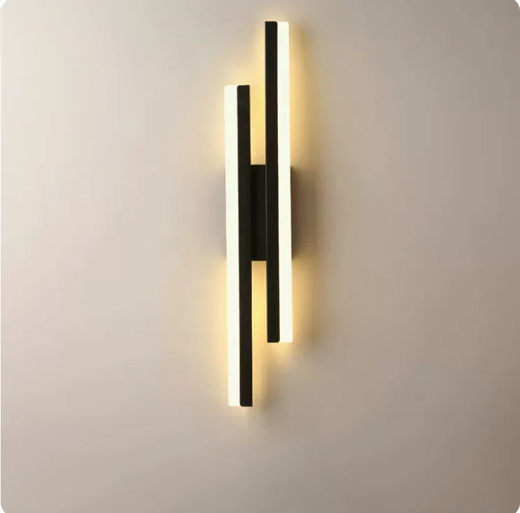 Moderne LED Væglampe med Enkelt Design, Minimalistisk Væglampe til Gang & Stue