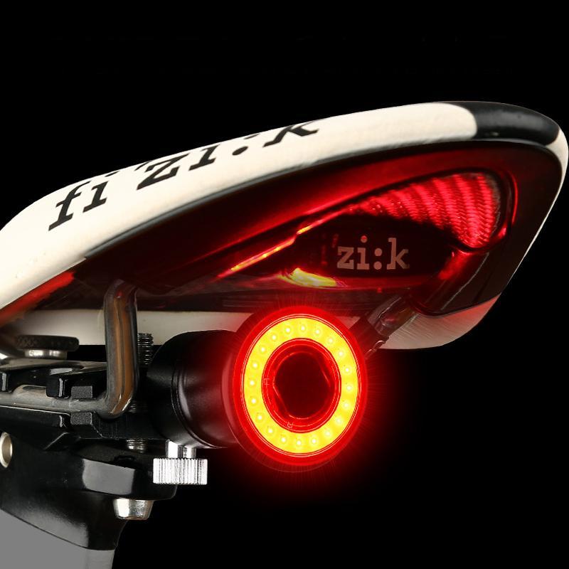 Baglygte & Bremselys til cykel og racercykel med 6 tilstande og batteri | Lumirad