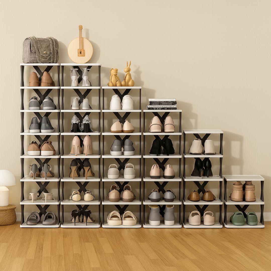 Smal skohylde | Skoholder smal | Høj og pladsbesparende | ShoeTower
