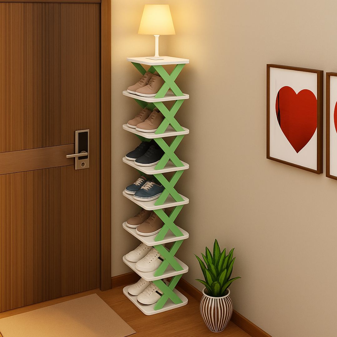 Smal skohylde | Skoholder smal | Høj og pladsbesparende | ShoeTower