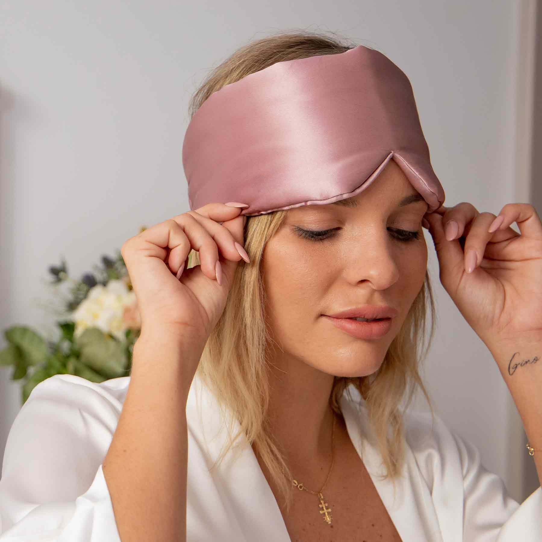 Sovemaske af silke | SilkeDrøm
