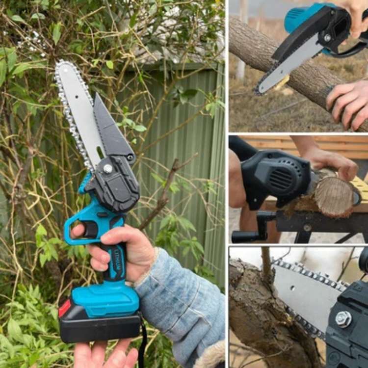 SharpEdge 6" Mini Trådløs Elektrisk Kædesav