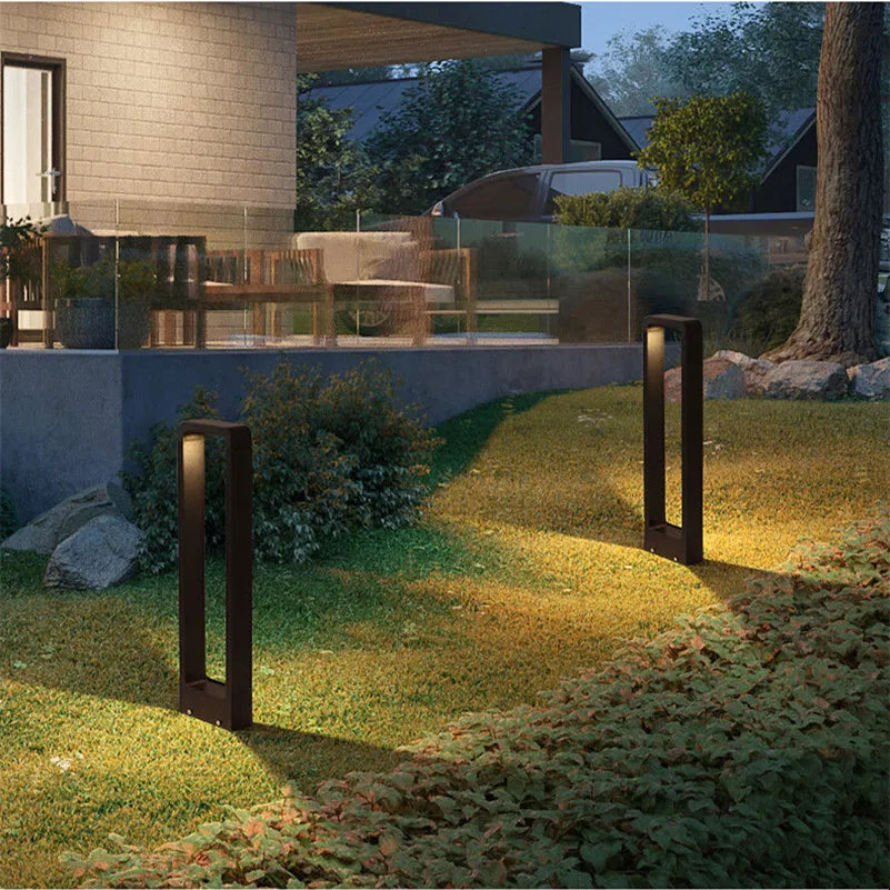Moderne Udendørs Havebelysning - IP68 Vejrbestandigt Design