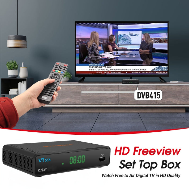 V7 S5X HD Freeview Box Optager med 1080p Udgivelse