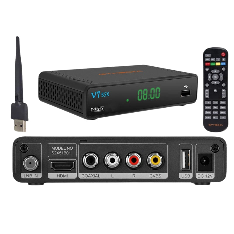 V7 S5X HD Freeview Box Optager med 1080p Udgivelse
