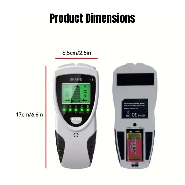SmartScan 5-i-1 Stud Detektor