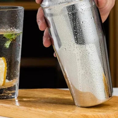 Luksus Metal Bar Sæt – Cocktail Sæt til Mixologi