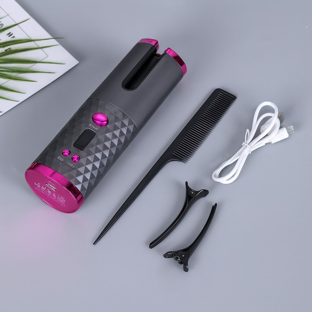 Automatisk Krøllejern | Trådløs Krøllemaskine | Hårstyling Enhed | StyliWave