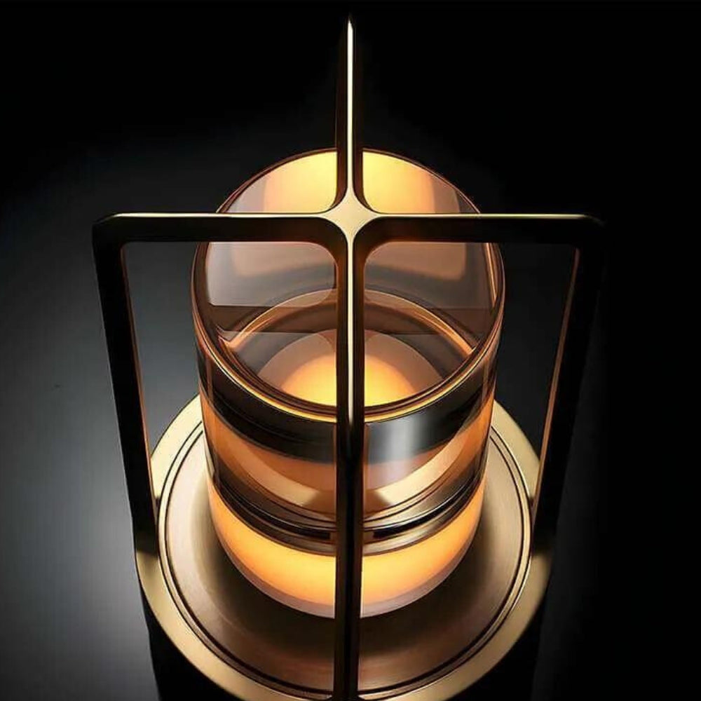 Bordlampe med batteri | Moderne LED Bordlampe | Lanterne Lampe | NordicLicht