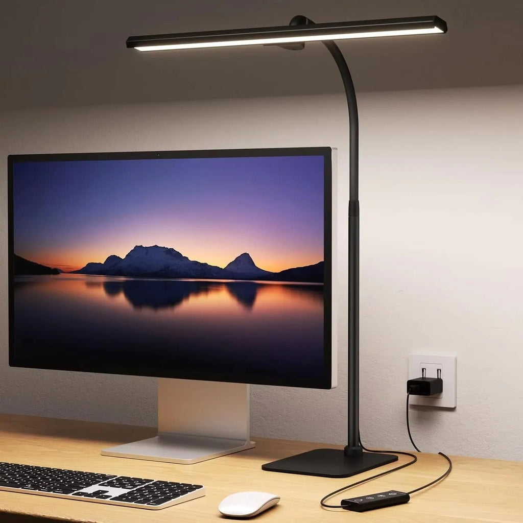 Skrivebordslampe | Dimm­bar LED Bordlampe | BordStråle