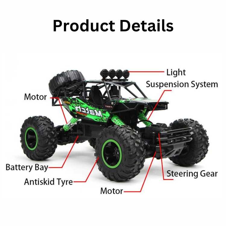 Ultimativ 4x4 RC Monster Truck