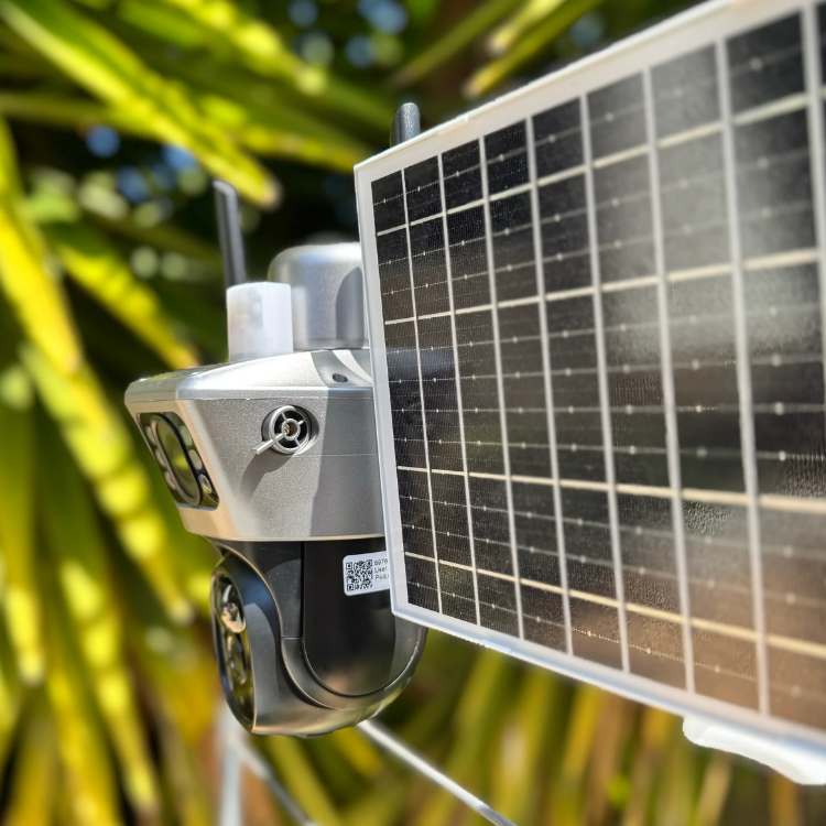 UltraVision Solar Kamera – Trådløs 360° Beskyttelse, Dag og Nat