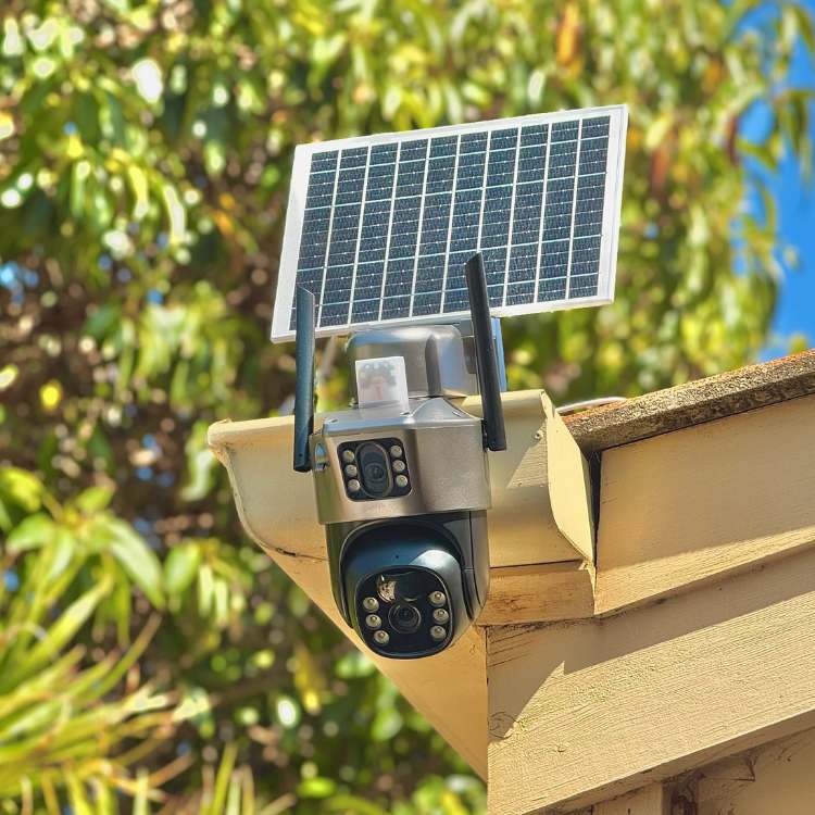 UltraVision Solar Kamera – Trådløs 360° Beskyttelse, Dag og Nat