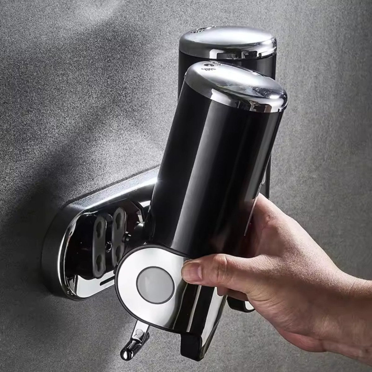 Væghængt Sæbedispenser i Rustfrit Stål