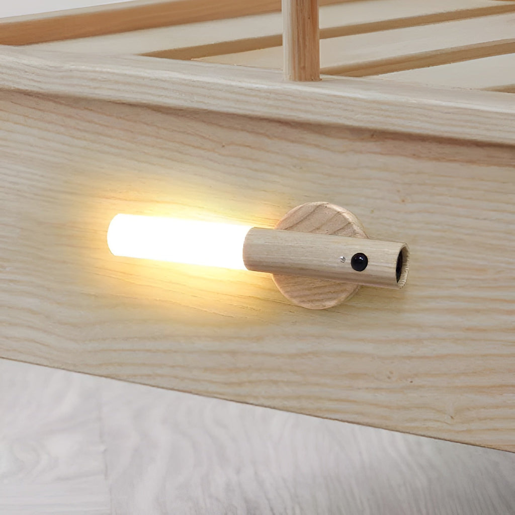 Væglampe til indendørs brug med bevægelsessensor & genopladeligt batteri | Trådløs lampe | NordLicht