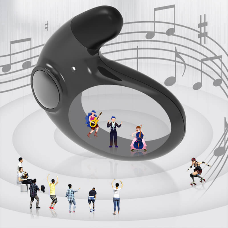 Usynlige trådløse søvn hovedtelefoner Ipx5 vandtæt