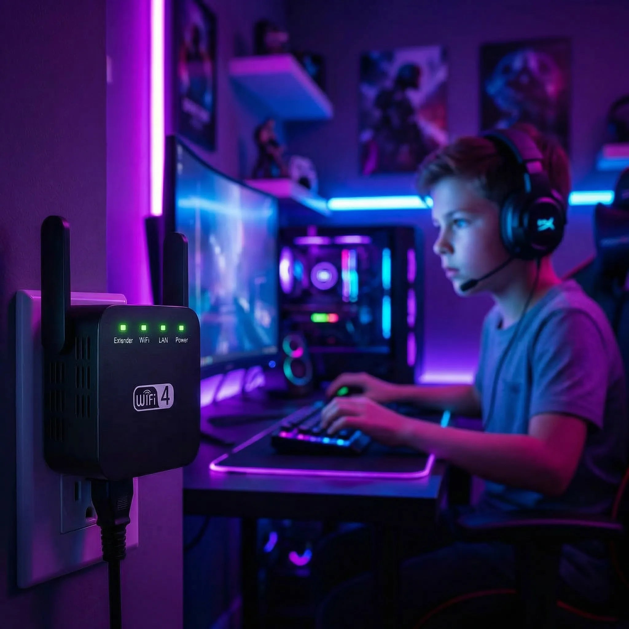 WLAN Forstærker & Repeater | Signalforstærker til WLAN | Netzklar