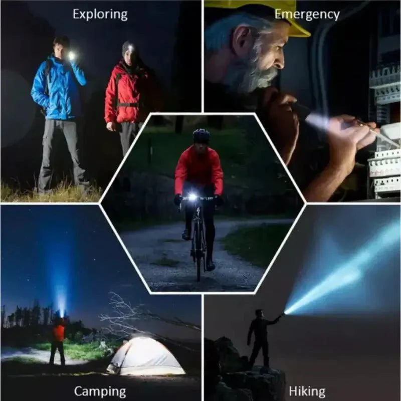 XH-P50 90000 Lumen Lommelygte