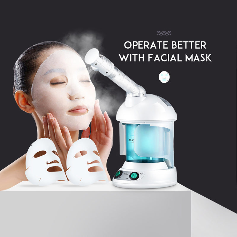 AureaGlow Pro Steamer Med Nano Ionic 360 Graders Rotationsarm